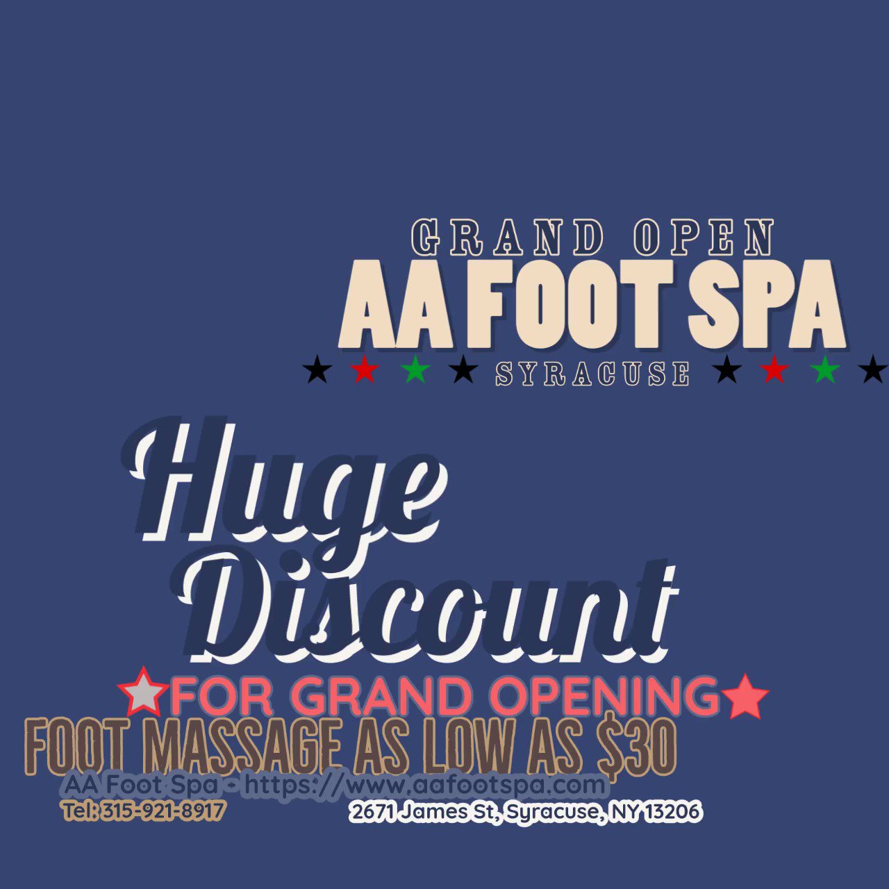 AA Foot Spa (AAFootSpa2671) / Twitter