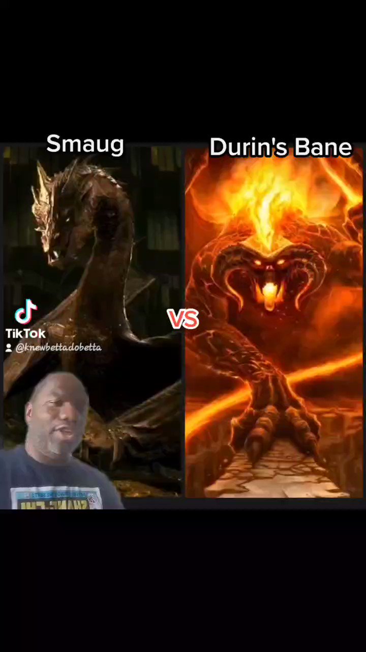 smaug vs glaurung｜TikTok Search