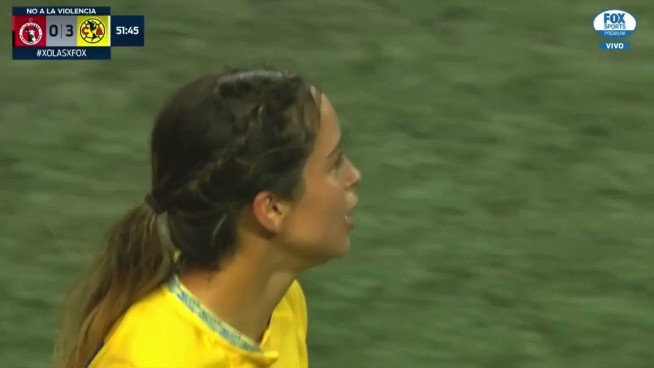 📹#NoTeLoPierdas 

¡¡¡G⚽⚽⚽L!!! 

El terc3ro por Scarlett Camberos. 🔥

#VamosPorEllas👊🏼”
