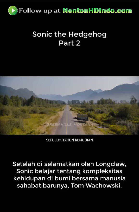 Sonic the Hedgehog Part 2 #sonicthehedgehog #nontonhdindo #nontonfilms24 #movie #movieclips #FYP https://t.co/i7mTGXdy9K