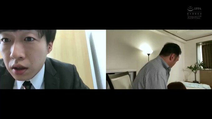 リモート会議をしていたら上司と自分の彼女がセックスしだしたww
呆然と見ている画面の向こうで彼女は上司の巨根で感じまくりイキまくり^^;
最後の上司のドヤ顔は完全にオスとして勝ち組の顔ですわww
#伊藤舞雪 https://t.co/osmhg12Yc6