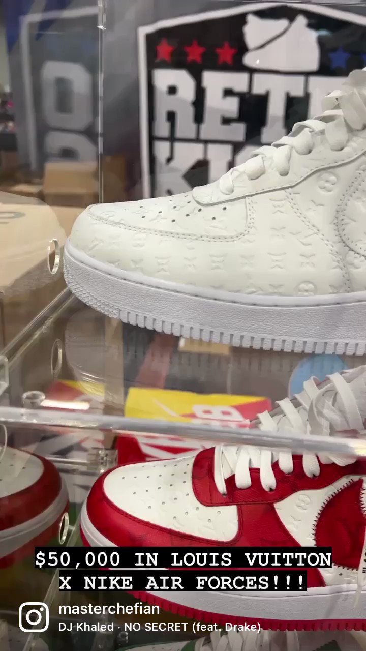 Air Force 1 Supreme Louis Vuitton Customer