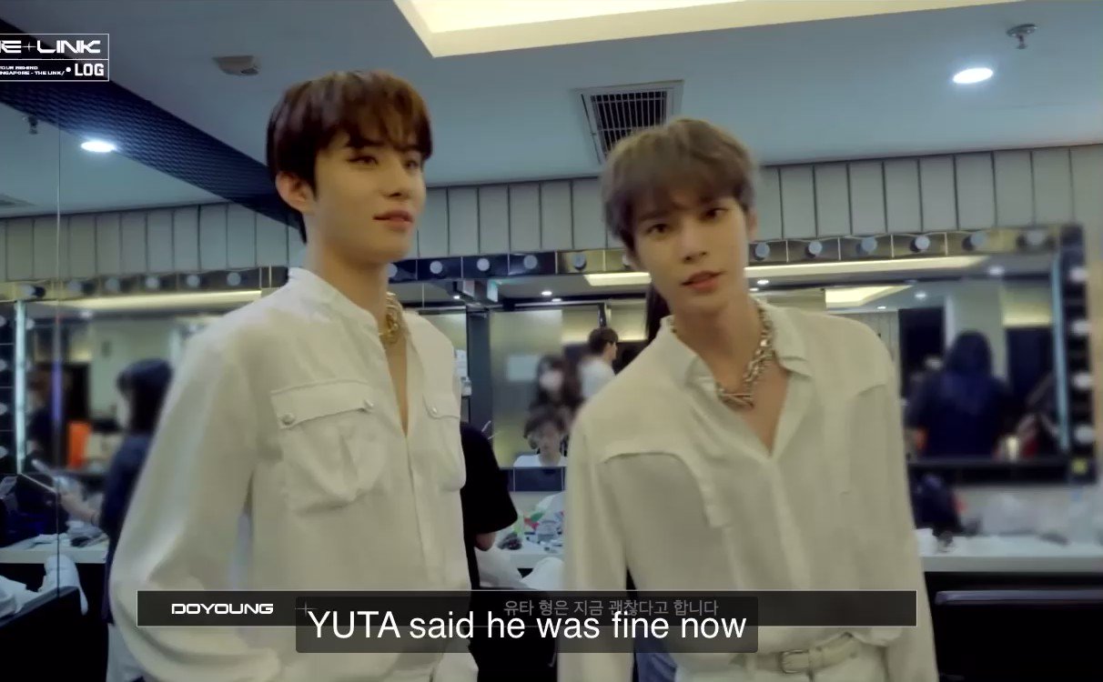 ً on Twitter "Doyoung and Jungwoo mentioned about YUTA’s health that