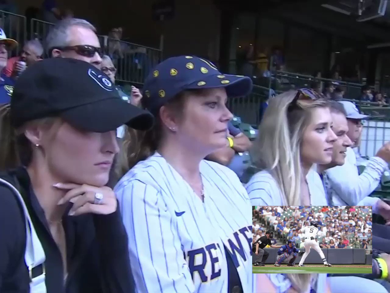 Milwaukee Brewers on X: If this doesn't make you smile, nothing will. Garrett  Mitchell's family goes wild for his first hit. @haley_crusee x  #ThisIsMyCrew  / X