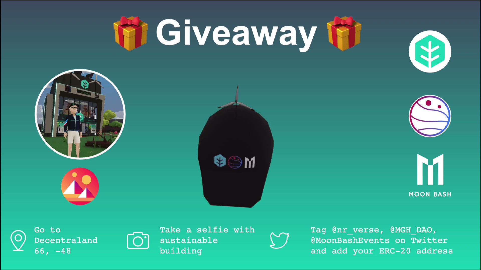 Nr Verse Giveaway Building Is Ready And We Want You There With Style Go To Decentraland Parcel 66 48 Take A Selfie Of You In Front Of The Building Tweet Your Selfie ging