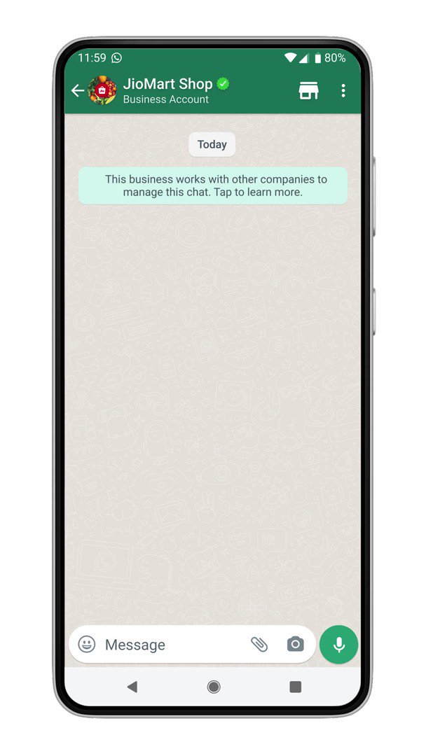 JioMart WhatsApp Chatbot