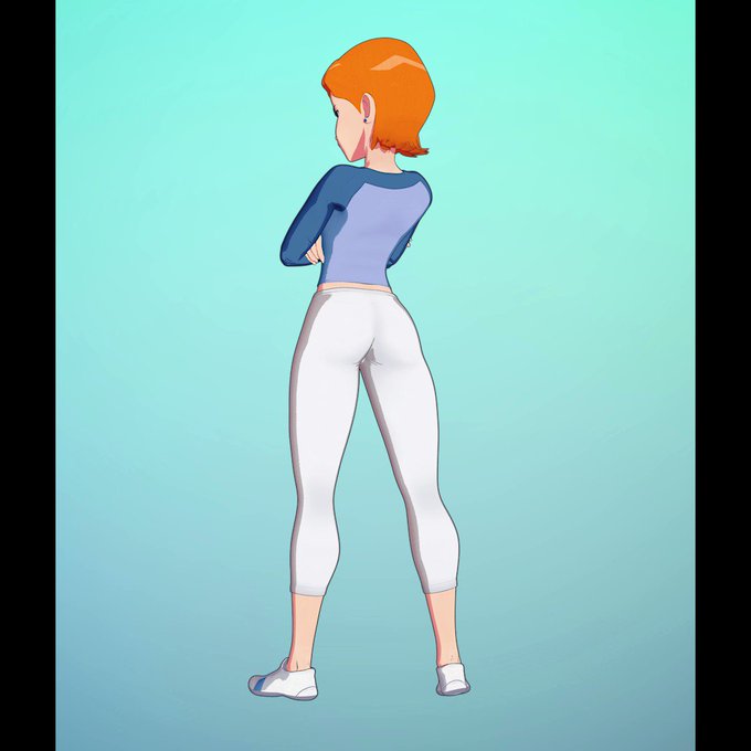 Gwen animation test! https://t.co/Uf9dMR78tP
