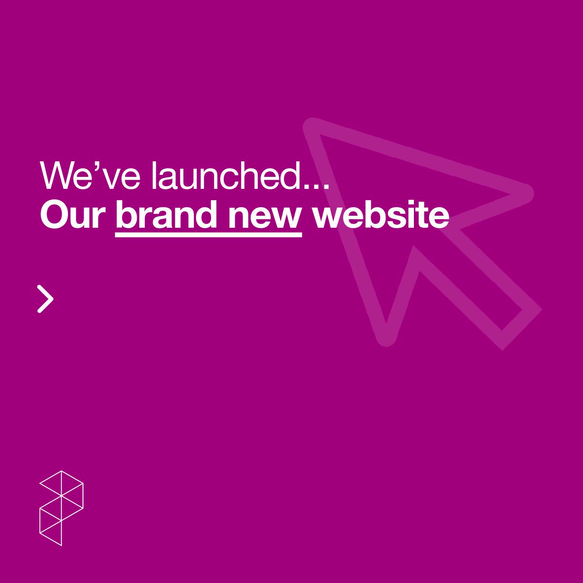 Image for the Tweet beginning: 📣 Brand new Website
📣 Refreshed