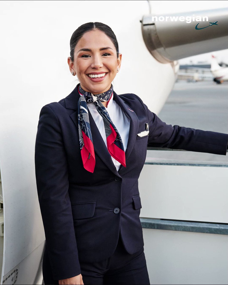 Do you want to work with Annelie? We are searching for new cabin crew members in Norway, Sweden, Denmark and Finland – are you one of them?​✈

Apply here: https://t.co/gpBokYq2mH 

#FlyNorwegian https://t.co/D4k7pcyC2G