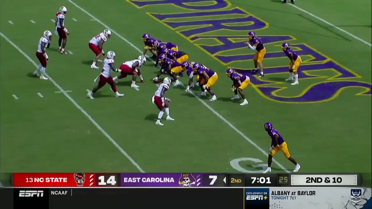 ECU Football on Twitter "Gotta be quicker than that if you want to