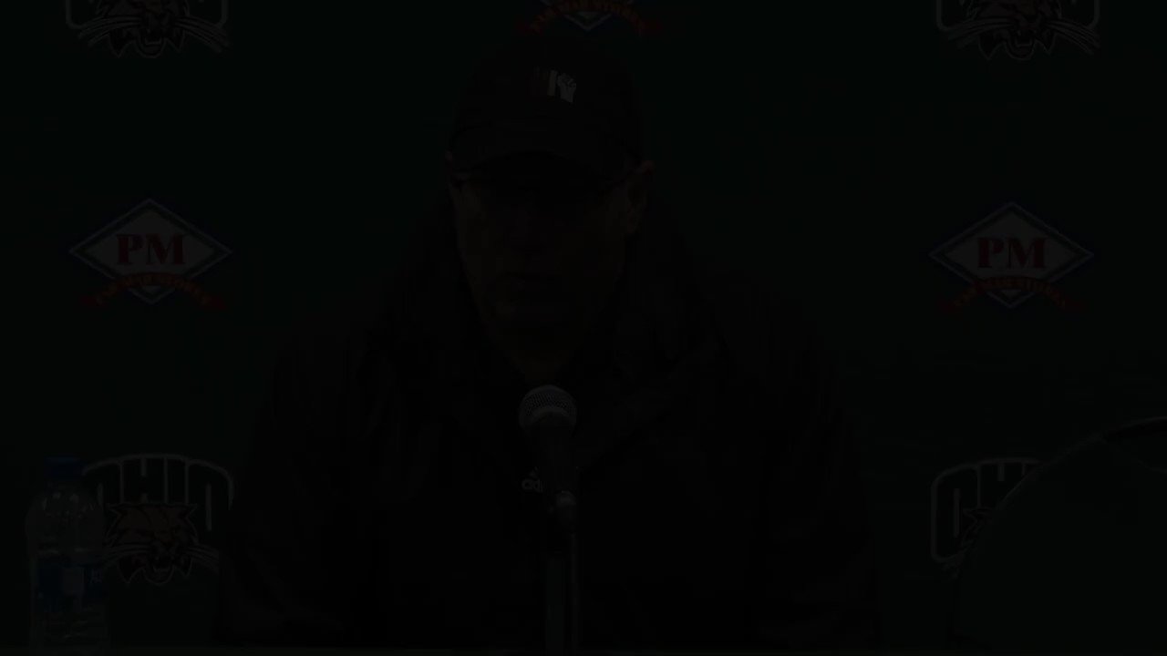 Ohio Football on Twitter ".CoachAlbin loved the crowd inside Peden