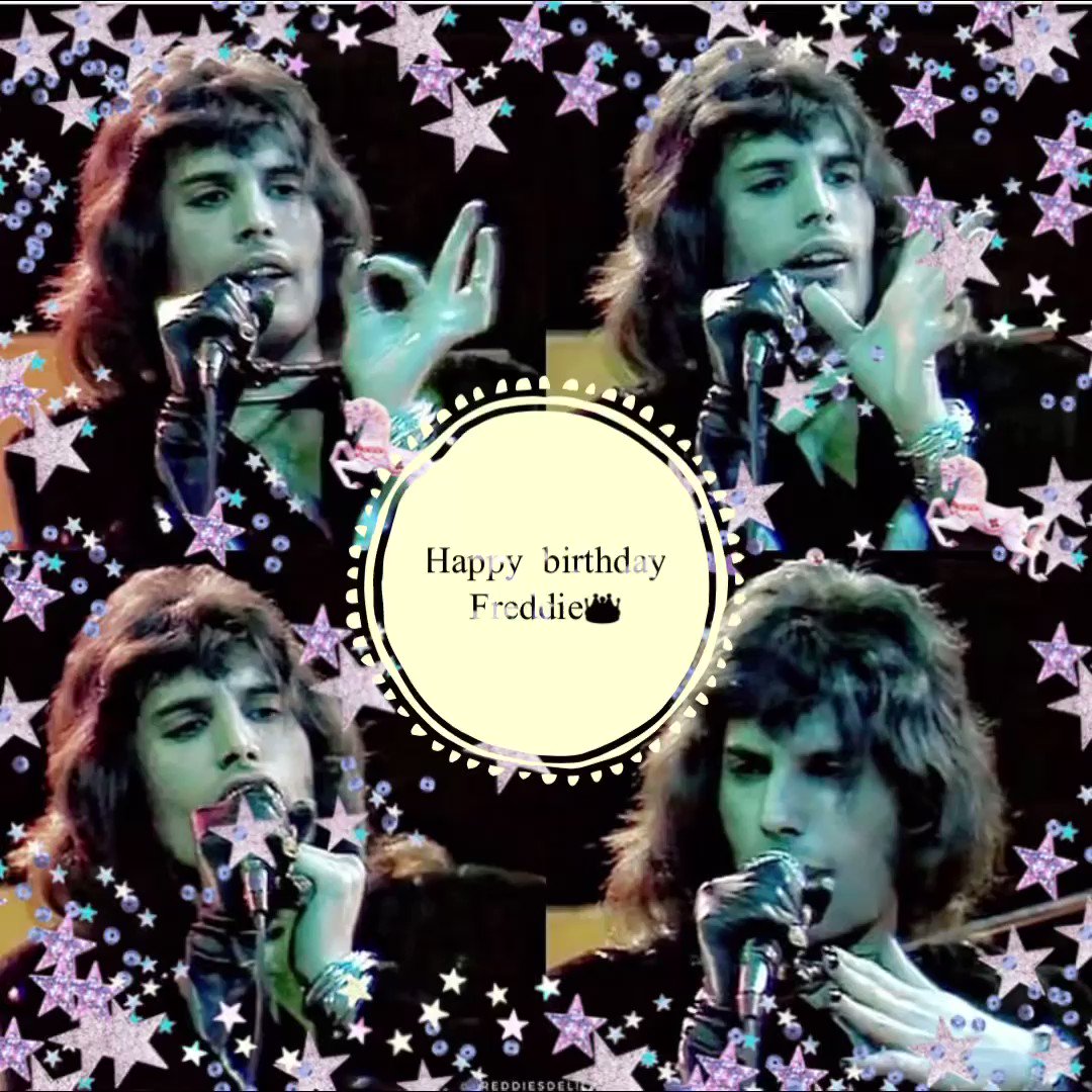  Happy  birthday my legend Freddie Mercury 