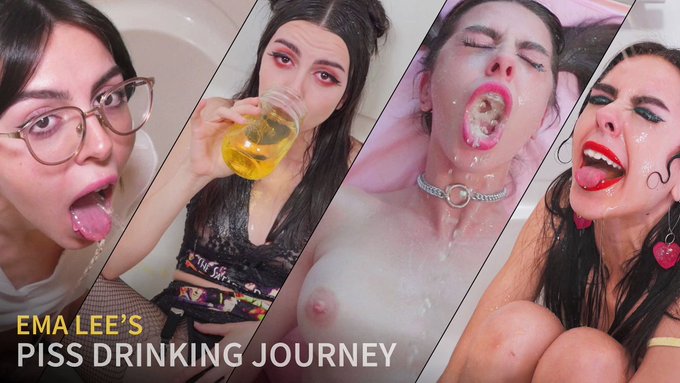 🗺 EMA LEE'S PISS DRINKING JOURNEY 🗺

Here is the porn version of an origin story: @its_emalee_baby's