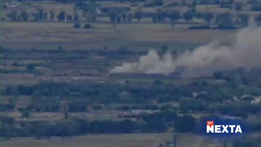 NEXTA on Twitter: "An exploding #Russian arms depot in #Kharkiv region