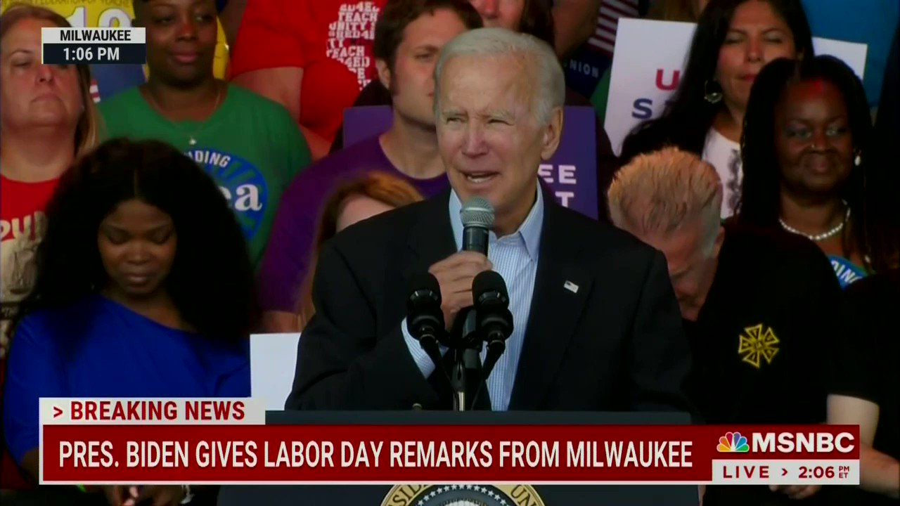 Acyn on twitter biden responds to heckler let him go everyone is