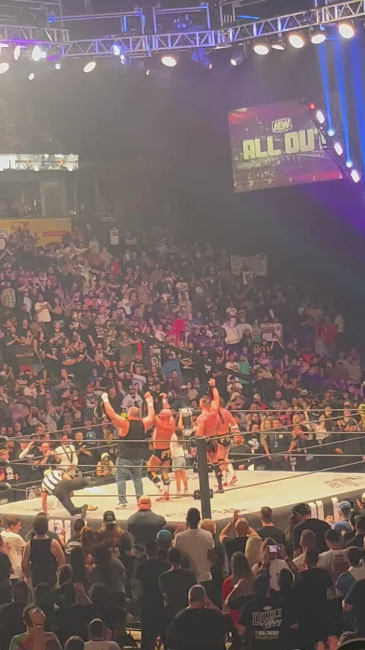 Wardlow on Twitter "2019 AEW All Out Chicago, IL First video