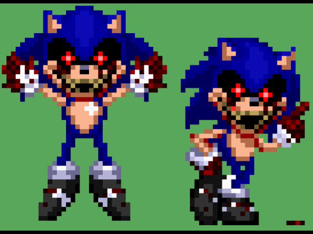 JobDoughBoi on X: SONIC.EXE - Official sprites