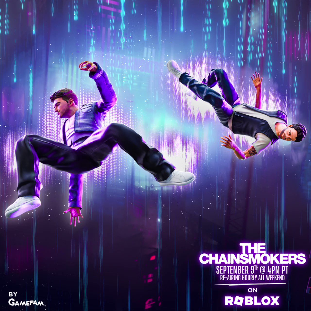 Roblox Events Leaks🥏 on X: 🎹The Chainsmokers Aqui estão mais