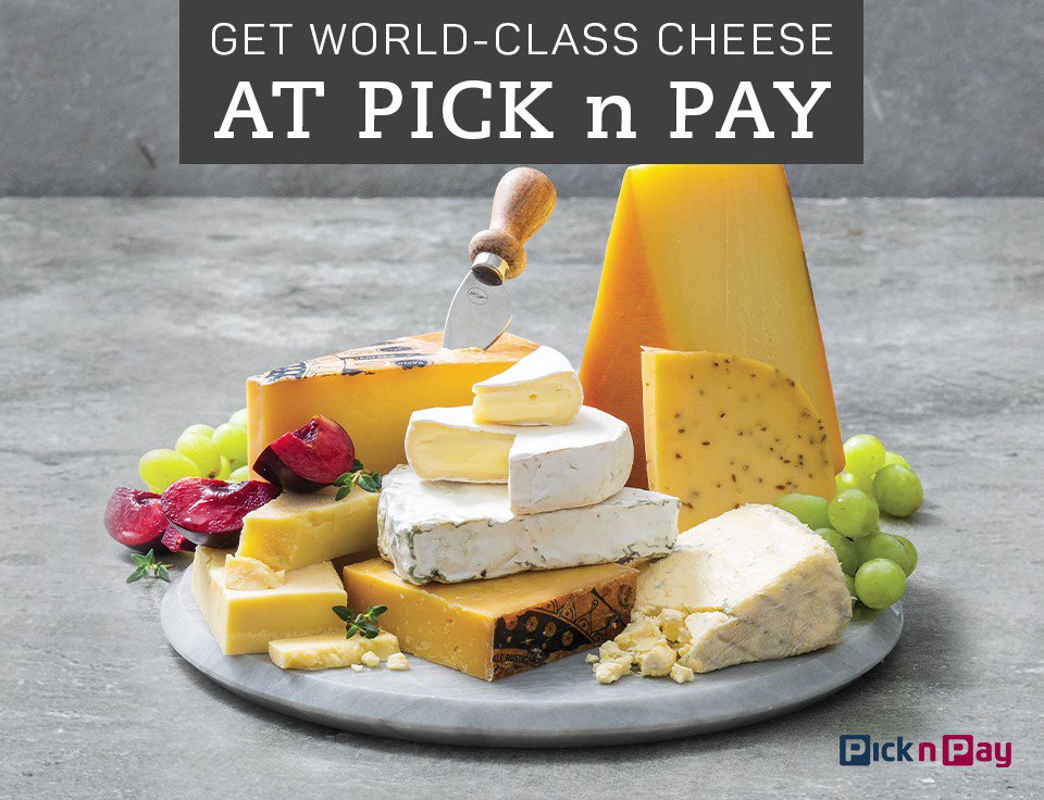 Pick n Pay on Twitter "Calling all cheese lovers! Your perfect cheese