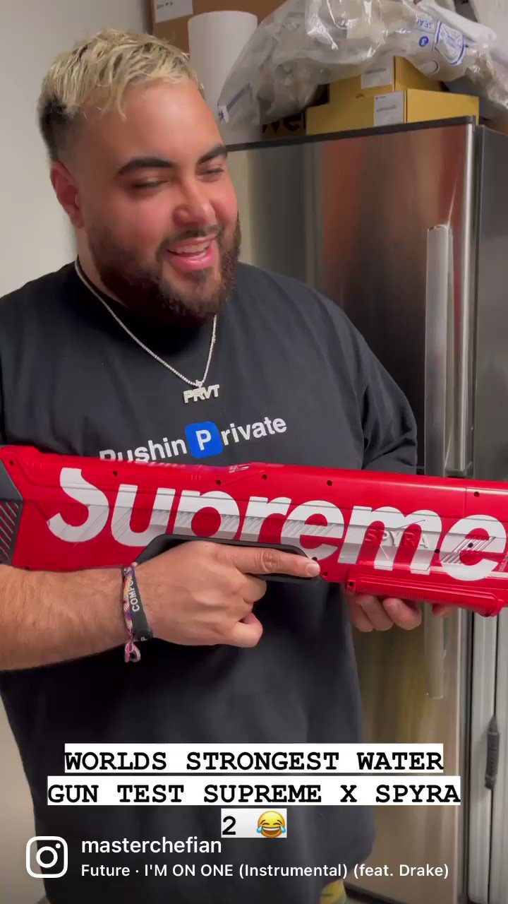 Supreme x Spyra Two Water Gun 