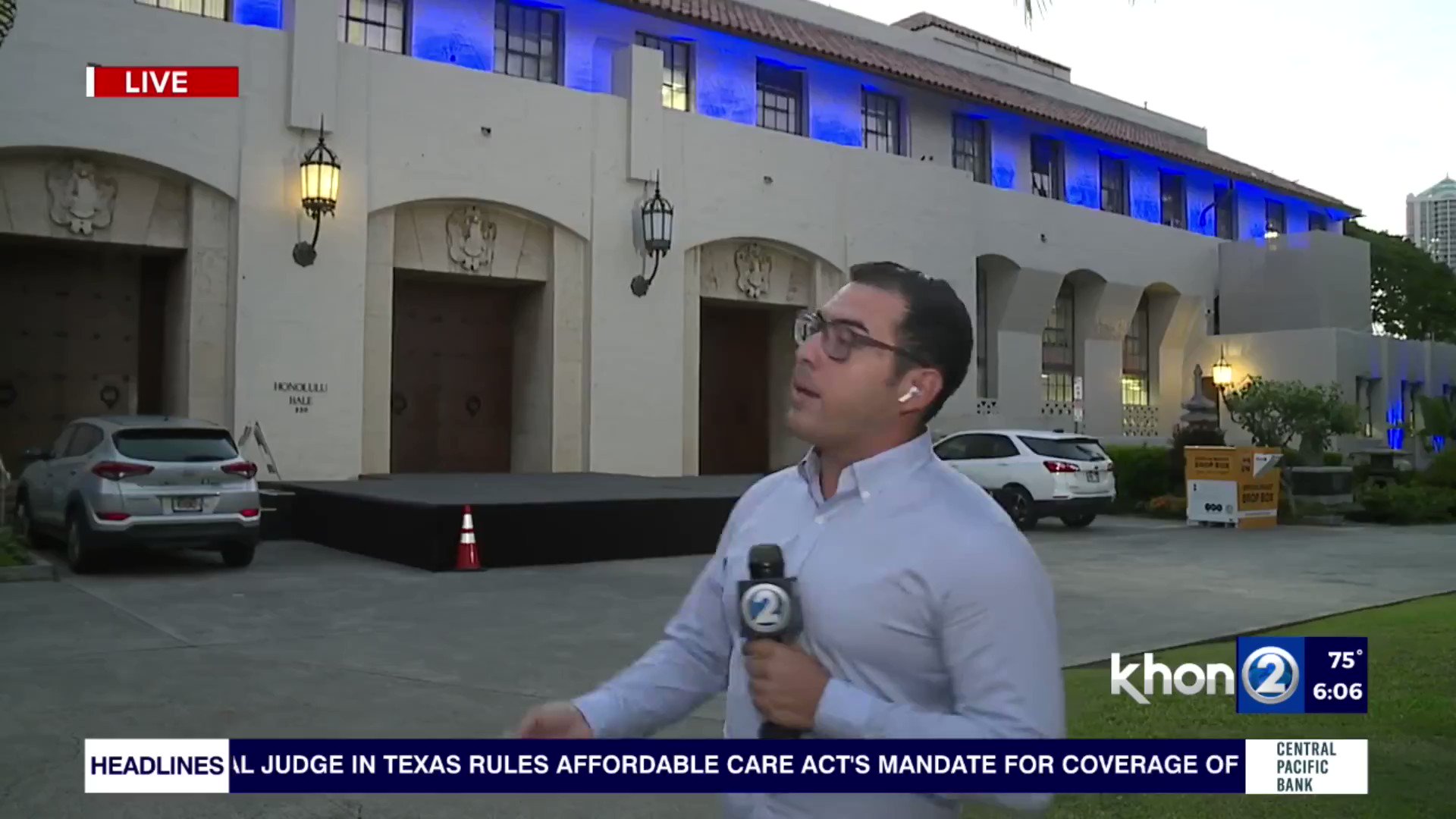 KHON2 News on Twitter "Our Dallis Ontiveros at Honolulu Hale with the