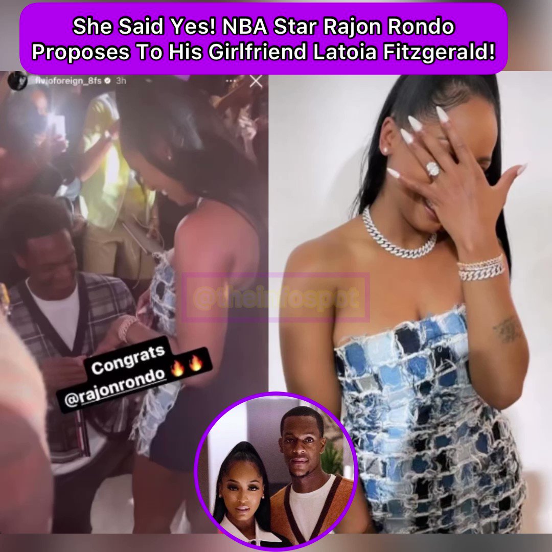 NBA Champion Rajon Rondo Proposes To Latoia Fitzgerald During Her NYFW  Show—See The Viral Moment!, News