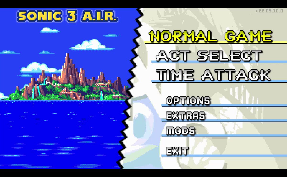 Seriously though, Sonic 3 AIR is the best way to play Sonic 3