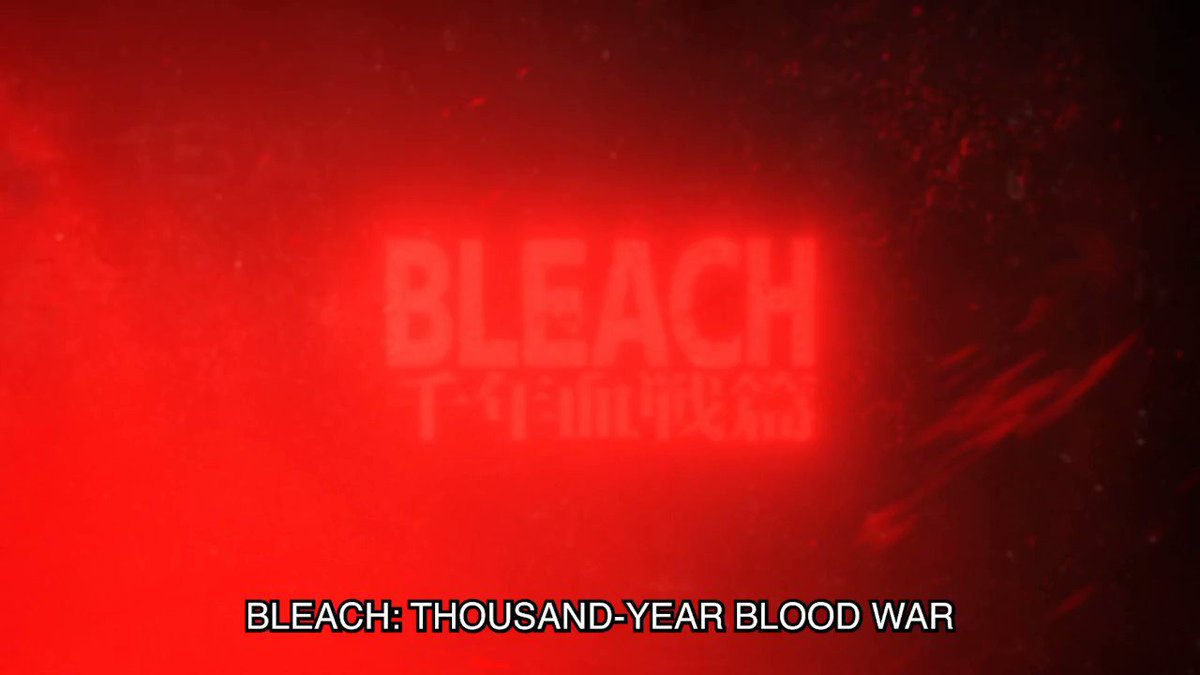 Bleach: Thousand Year Blood War Opening SCAR By TATSUYA KITANI