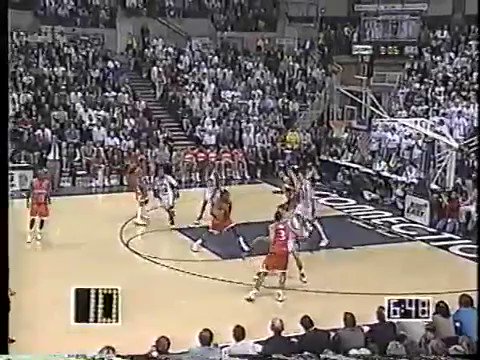 January 23, 1995: Doron Sheffer knocks down this three pointer and a sold out Gampel Pavilion roars as Dick Vitale calls Storrs, Connecticut 