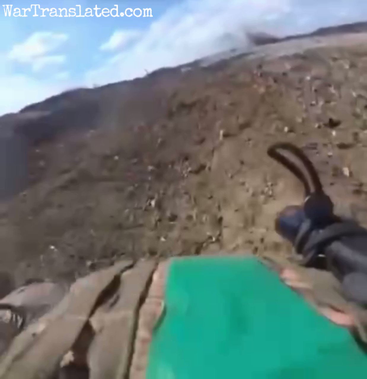 Dmitri on Twitter "Intense combat footage from GoPro of a Ukrainian warrior. Location/date