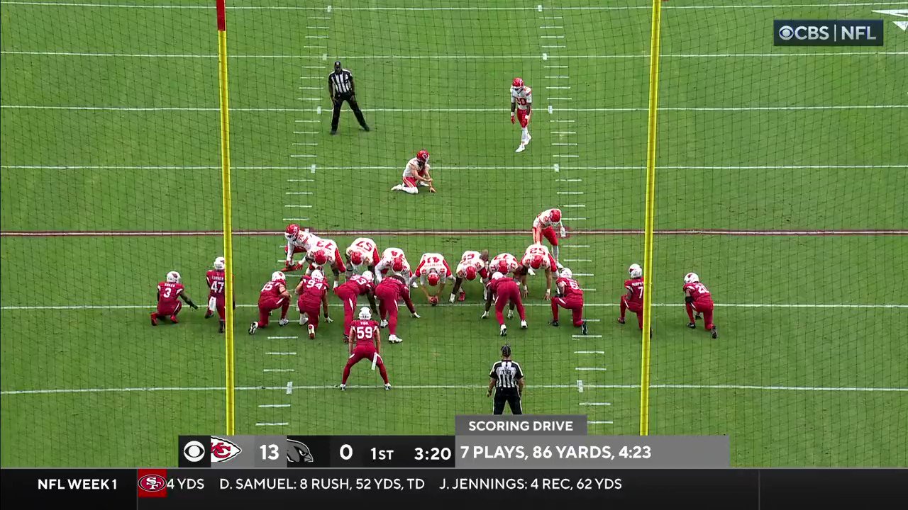 NFL UK on Twitter ".Chiefs kicker was taken off with Injury... sub in