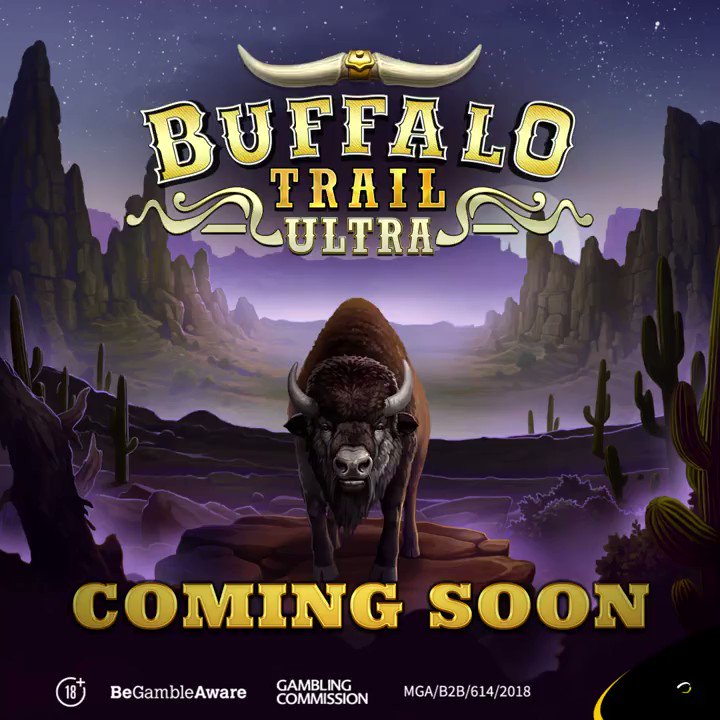 Romp down the reels with buffalos and sample all that the slot has to offer — but stay vigilant, the trail can be treacherous! Buffalo Trail Ultra™ available soon at your favourite casinos!