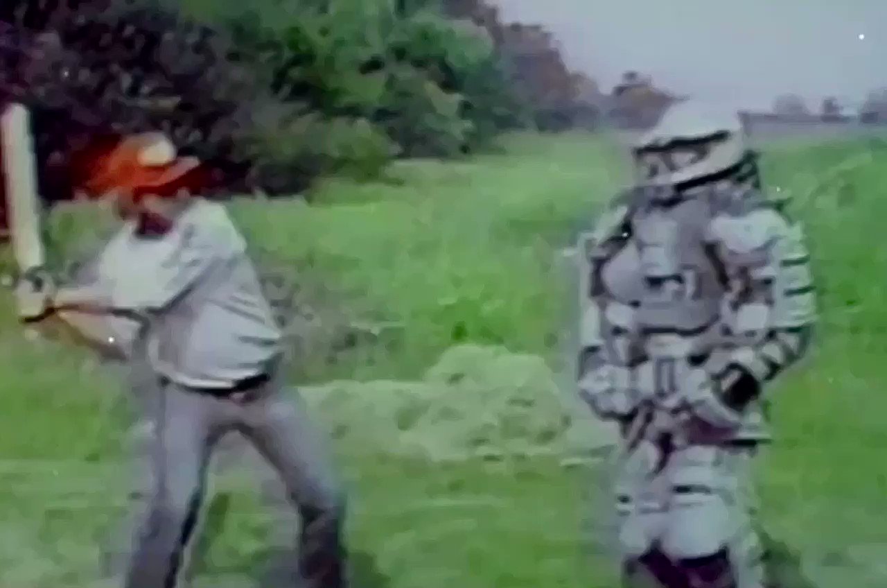 Psychotronica On Twitter: Project Grizzly 1996 / Canada / Peter Lynch  Canadian Inventor Troy Hurtubise Tests His Armored Grizzly Bear Protection  Suit Https://T.co/Outx4cfoy1 / Twitter