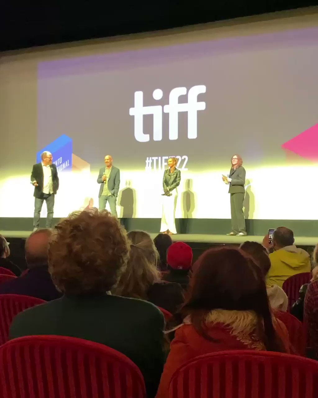 Ester Expósito on Twitter: "Presentando ‘VENUS’ en el #TIFF22, en cines