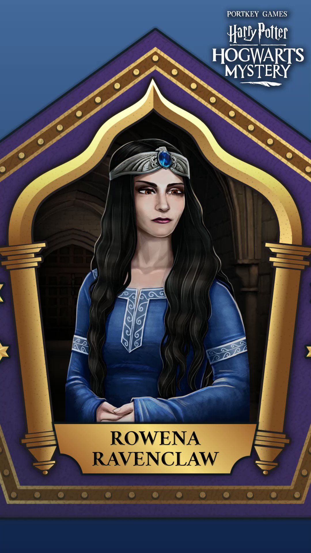 Caco Cardassi on X: Rowena Ravenclaw - Uma das fundadoras de Hogwarts. Uma  das bruxas mais brilhantes de seu tempo, responsável por nomear Hogwarts e  escolher o local de construção Segundo a lenda, morreu por causa de um  coração partido