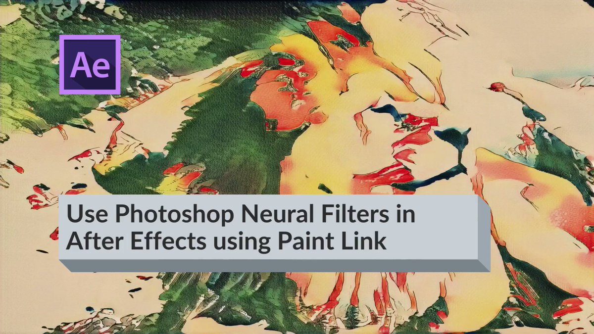 aescripts+aeplugins on Twitter "TUTORIAL Use Neural Filters