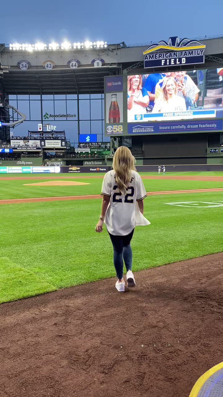 Haters Ruthlessly Body Shame Paige Spiranac After Throwing First Pitch