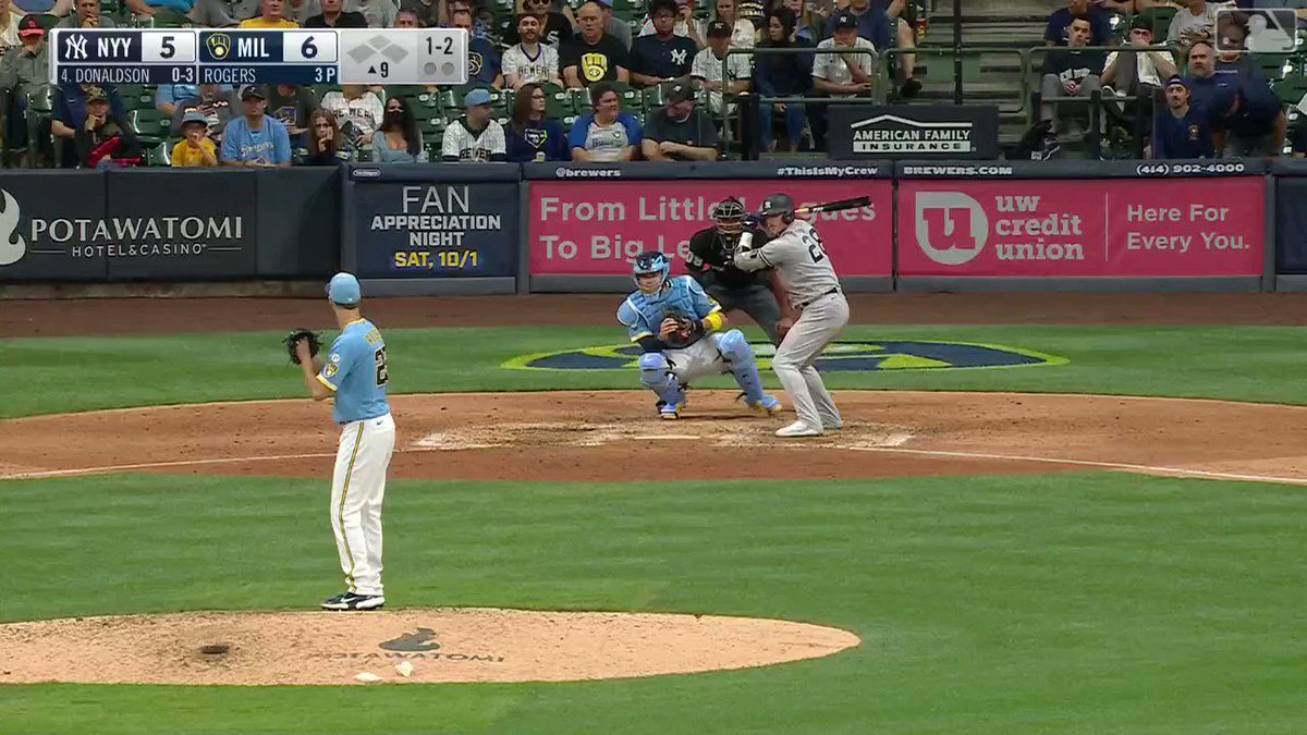 FOX Sports MLB on Twitter "Donaldson hits it off the foul pole and we