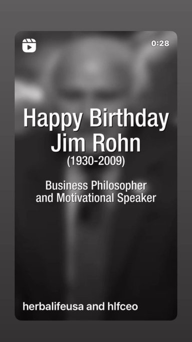 Happy Birthday Jim Rohn 