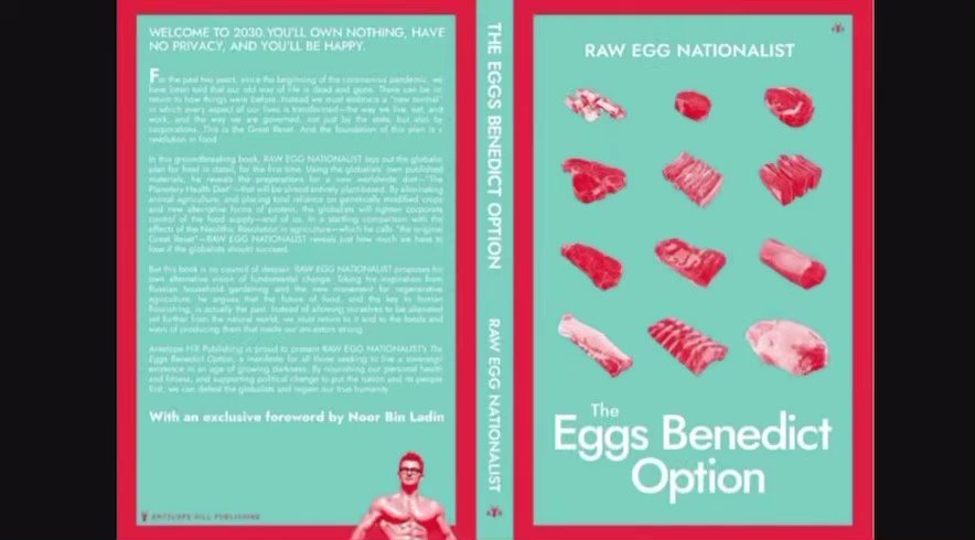 Read more about the article .@PoliticalOrgy also reads part of my forward for The Eggs Benedict Option — the