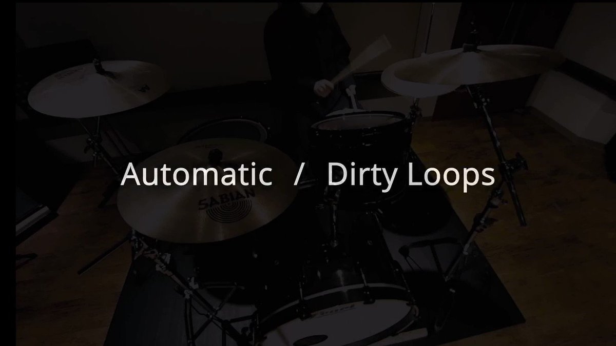 そういえば、少し前に叩いたDirty Loopsのオートマチックですこれもまだ長袖の時期..【フルver】#ドラム #drums #叩いてみた 
