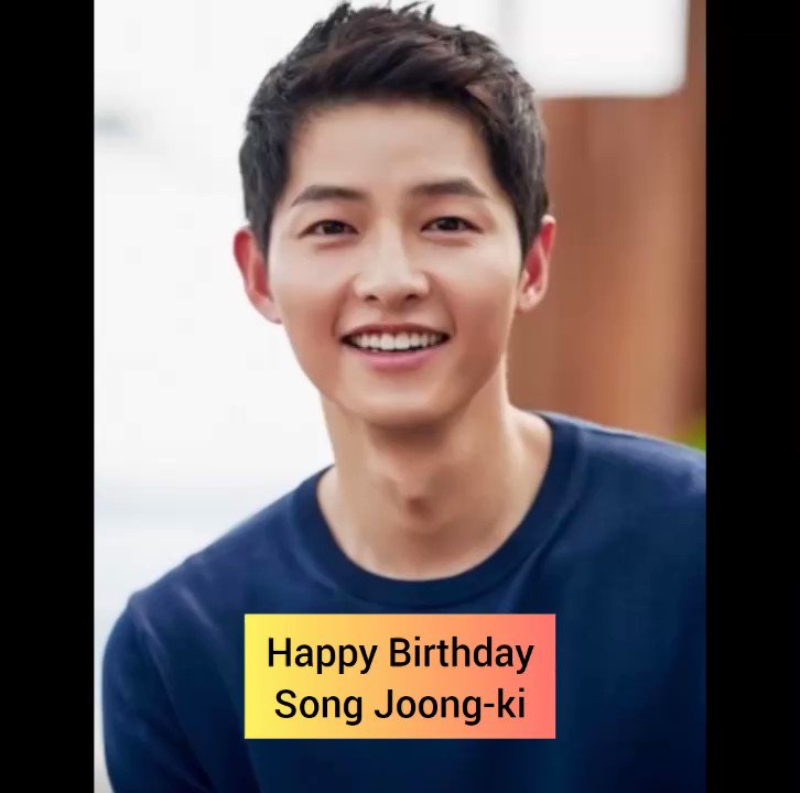 [ 19/9/2022 ] Happy Birthday Song Joong-ki
(ACTOR & EX - RunningMan Korea)    