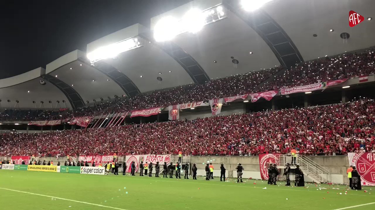 A SENSACIONAL ARENA do AMÉRICA DE NATAL, que já ESTÁ SENDO USADA! 