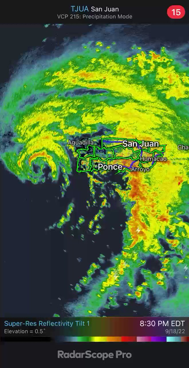 Why is there a tsunami warning in puerto rico