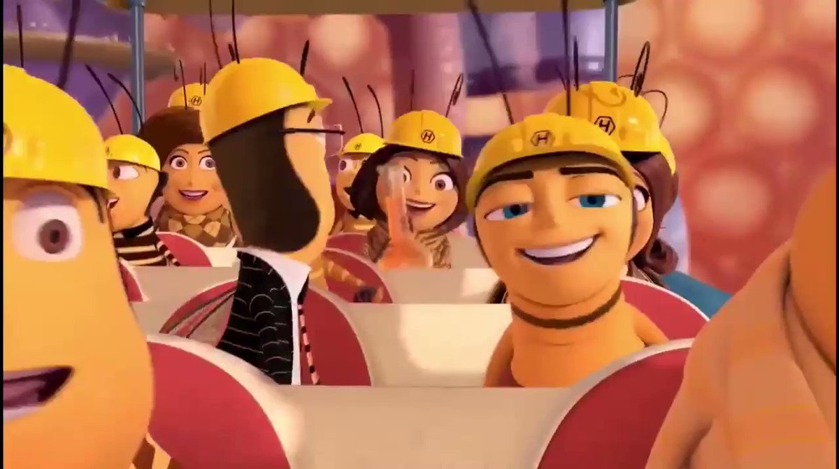 Cursed Animated Clips on Twitter: "Bee Movie (2007) - Dreamworks"