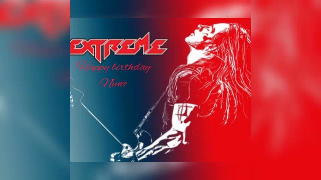 Happy birthday Nuno Bettencourt   