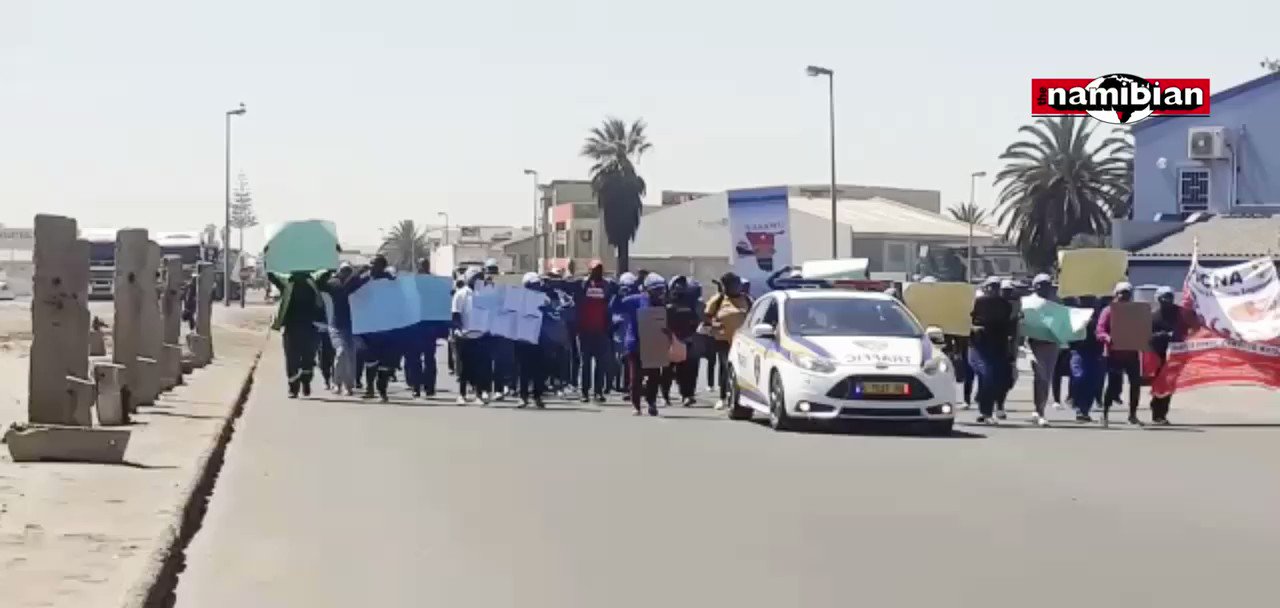 The Namibian on Twitter "UNHAPPY … Etosha Fishing Company employees