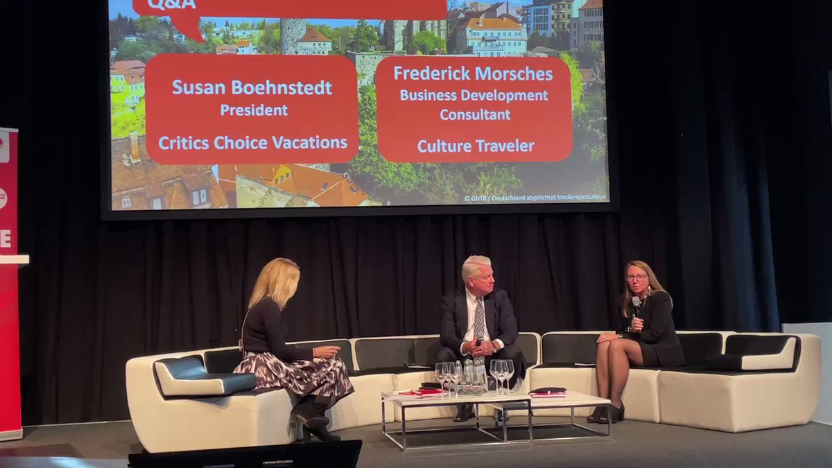 What are the current booking trends? FIT bookings come in periods of 5 to 6 months, says Susan Boehnstedt for @CCVVacations - while Frederick Morsches for @ctravelerllc speaks of 2 to 3 weeks. https://t.co/FY36dRxGMu