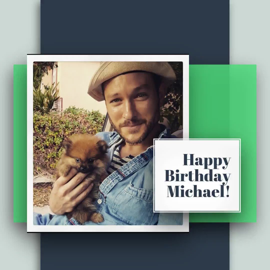Welcome back Michael Graziadei & happy birthday!  