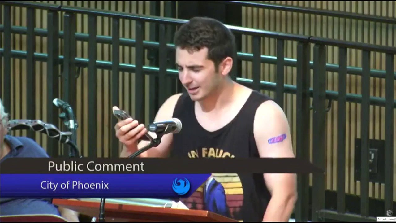 Michael edgecomb on twitter rocking a in fauci we trust tank top